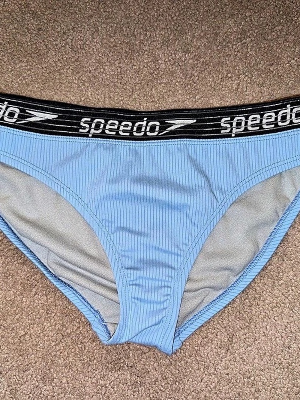 Speedo Endurance+ Brief Blue Size Large NWT